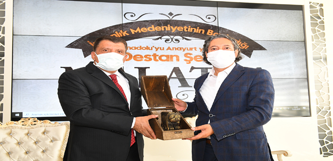 İl Milli Eğitim Müdürü Ali Tatlı’dan Başkan Gürkan’a veda ziyareti